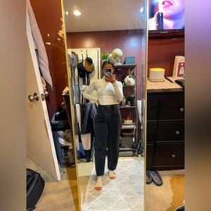 Aritzia Denim Forum the Gia carrot high rise jean